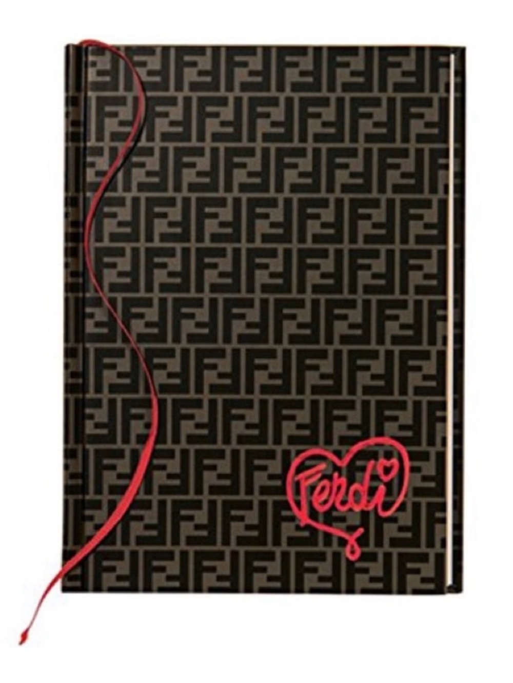 FENDI FF Logo Love Notebook Journal